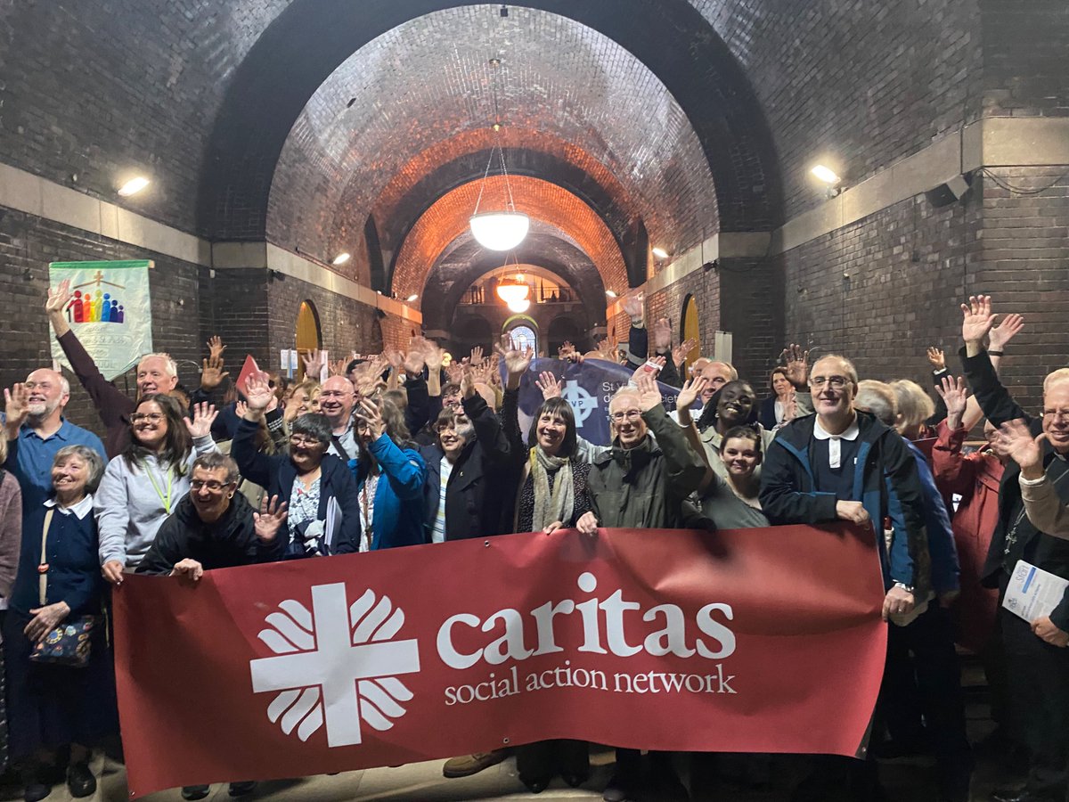 A joyous day in Liverpool at the <a href="/CSANonline/">Caritas Social Action Network</a> Jubilee of Social Justice. With thanks to the team, to the wonderful <a href="/joboycemusic/">jo boyce</a> to our inspiring speakers from <a href="/lpoolcatholic/">Archdiocese of Liverpool</a> <a href="/T4CG/">Together4CommonGood</a> <a href="/CaritasDio/">info@caritasshrewsbury.org.uk 🧡</a>  <a href="/SVPEnglandWales/">St Vincent de Paul Society (England & Wales)</a> <a href="/CaritasWestm/">Caritas Westminster</a> #DoJustice
#HopenotHate