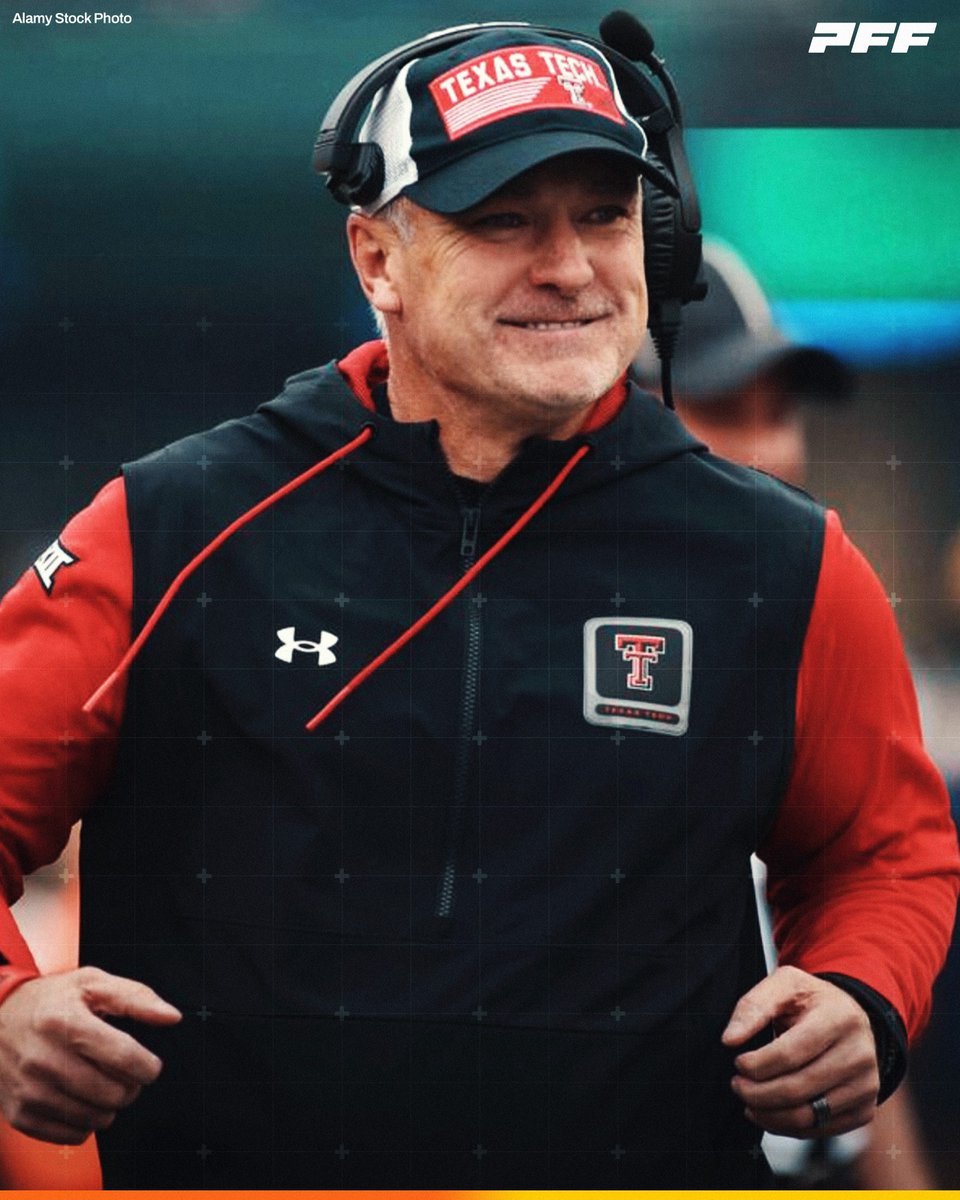 PFF_College's tweet image. Texas Tech is 4-0 for the first time since 2013🌵