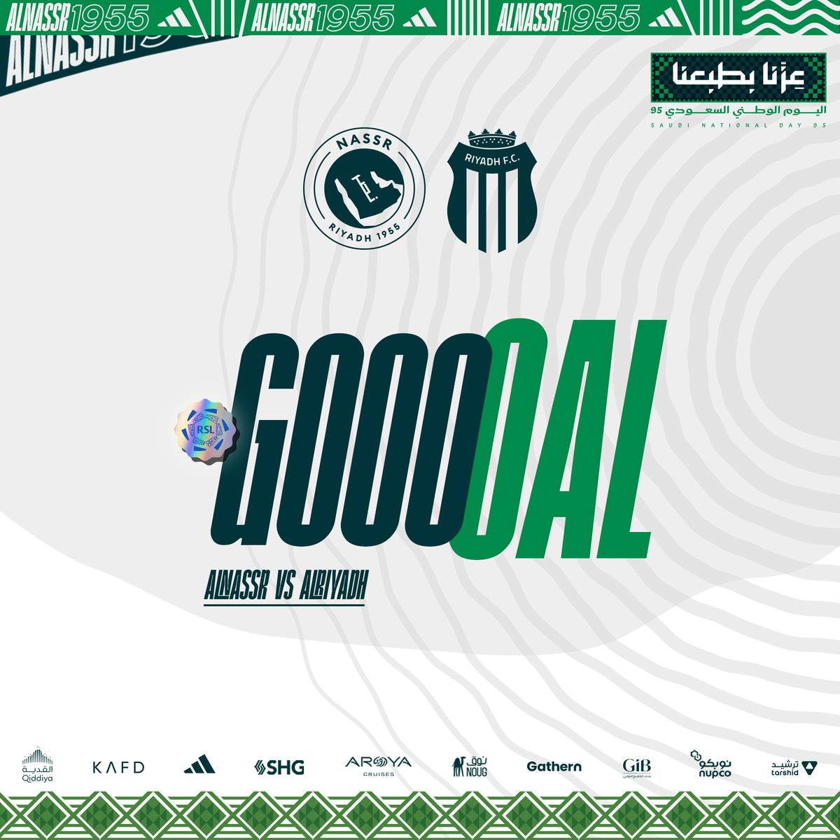 AlNassrFC's tweet image. 76’ | هـــــدف! 🔥
الهدف الخامس للعالمي عن طريق رونـالدو 🐐
#النصر_الرياض