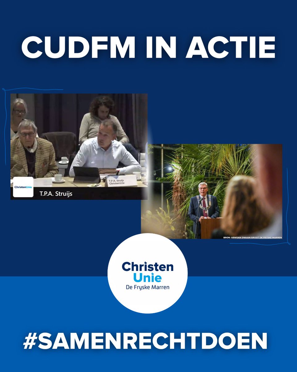 cu_dfm's tweet image. 💙 Een volle week afgelopen week voor CU DFM:
👥 Maandag gesprek met inwoners &amp;amp; fractieavond
🗳️ Dinsdag in teken van verkiezingen 2026
🏛️ Woensdag belangrijk petear (o.a. kerkenvisie, woonunits, Rekenkamer)
👋 Donderdag afscheid burgemeester Agricola

#cudfm #DFM #gemeenteraad