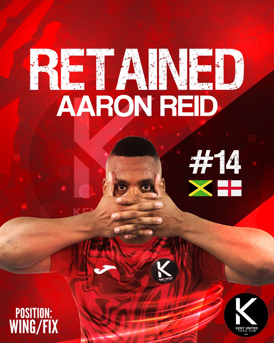 Aaron Reid <a href="/AR14_FUTSAL/">Aaron Reid</a> : Aaron Reid returns with 4 goals and 5 assists last season — bringing not just stability, but also vital leadership and experience to the Kent United squad.

📸<a href="/byelifaltun/">Elif Altun</a>