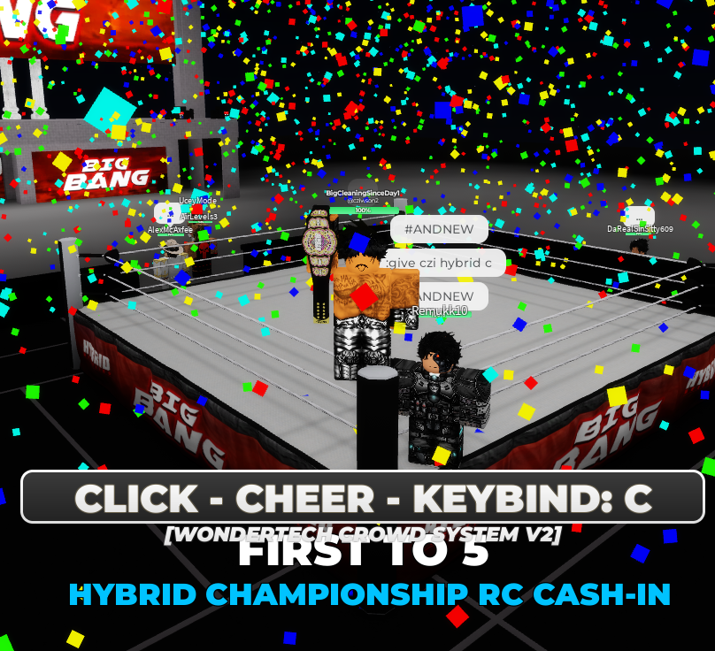 #ANDNEW <a href="/HYBRIDRW/">HYBRID! Wrestling</a>  CHAMPION

ggs <a href="/RblxCole/">Jaden Cole</a> 7-1
and nt supremo for trying to cash in on me 5-3
