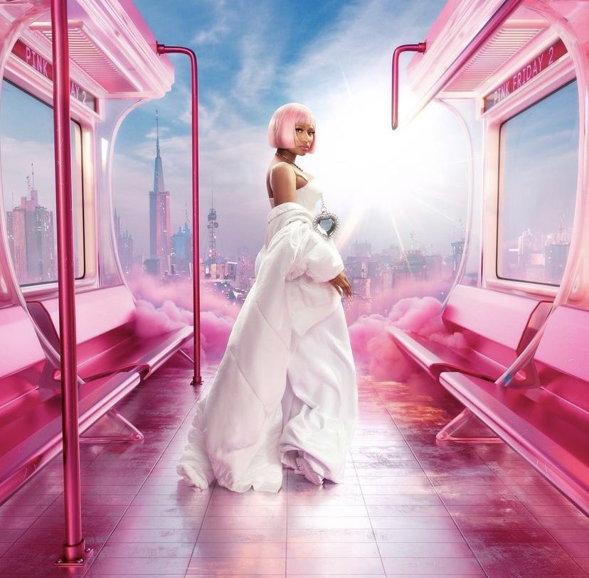 PopRhyme's tweet photo. .@NICKIMINAJ’s 'Pink Friday 2' now aiming to re-enter on the Billboard 200 with increased sales, challenging for top 100.

— It previously peaked at #1 on the chart. If pushed it would mark the albums 35th week and biggest sales wk since 2024. RT THIS. https://t.co/LgWOMl8myy