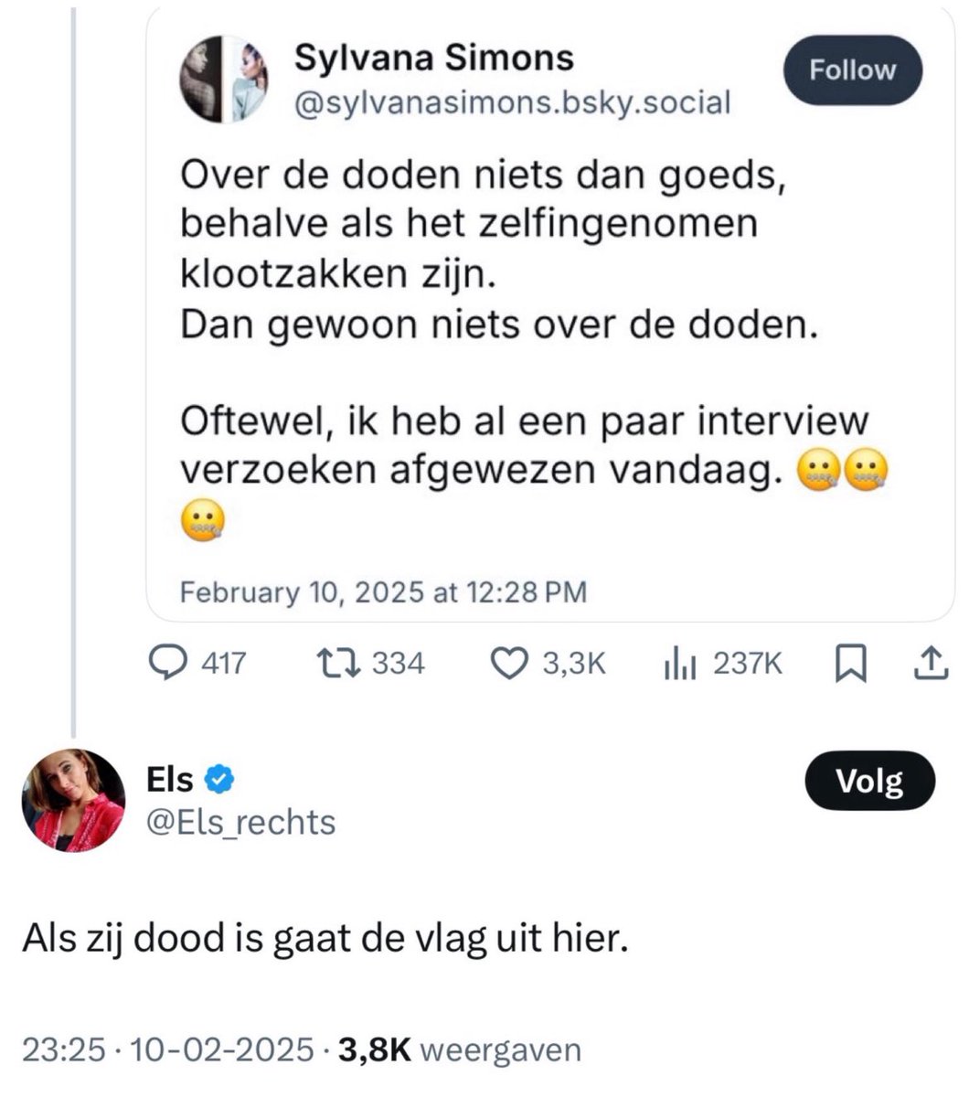 <a href="/FrontaalNaakt/">Peter Breedveld</a> En o wee als je begrijpt waar de “blije” reacties op de dood van Charlie Kirk vandaan komen.