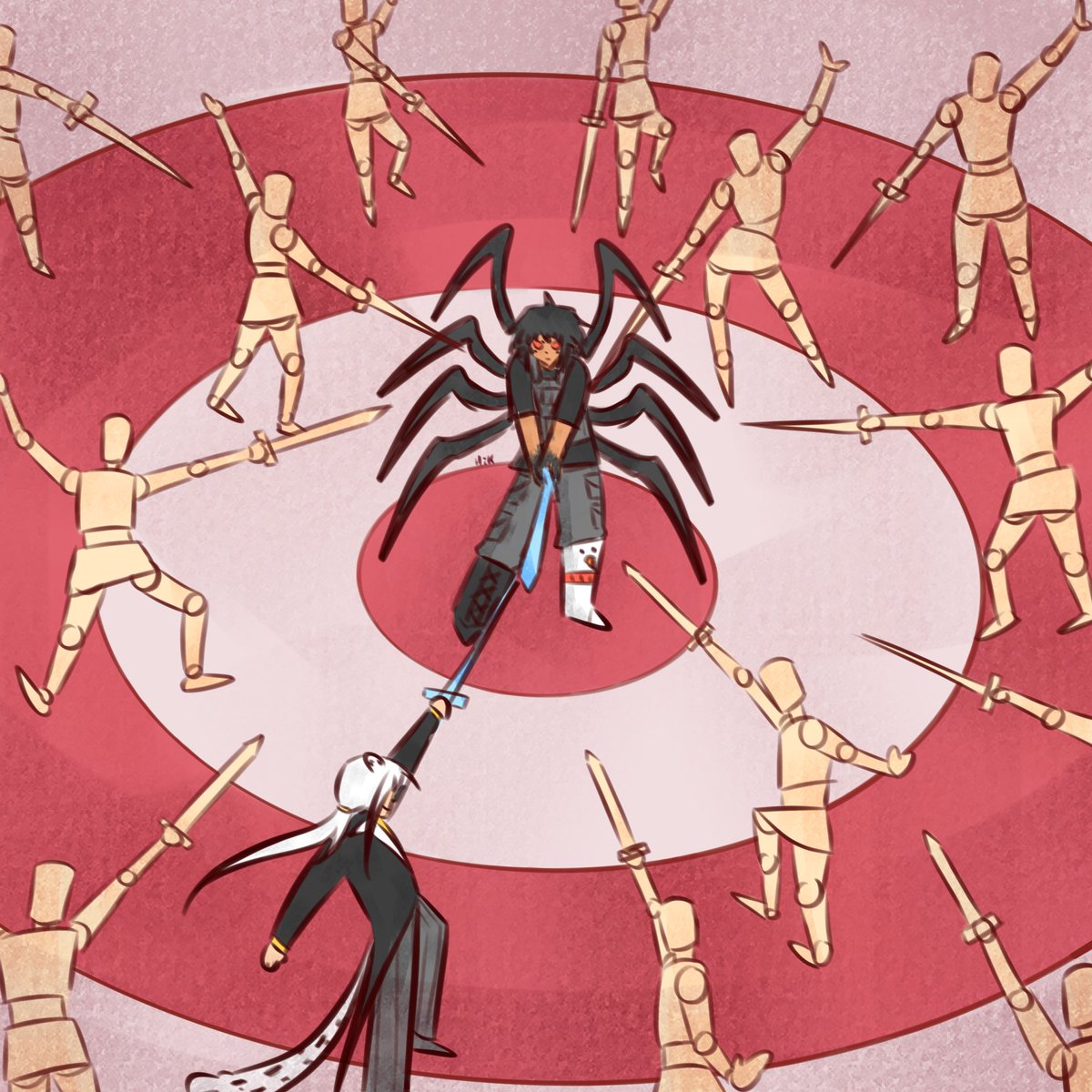 korozite's tweet image. Puppets on a stage
-
#yungwillxfanart #leowookfanart