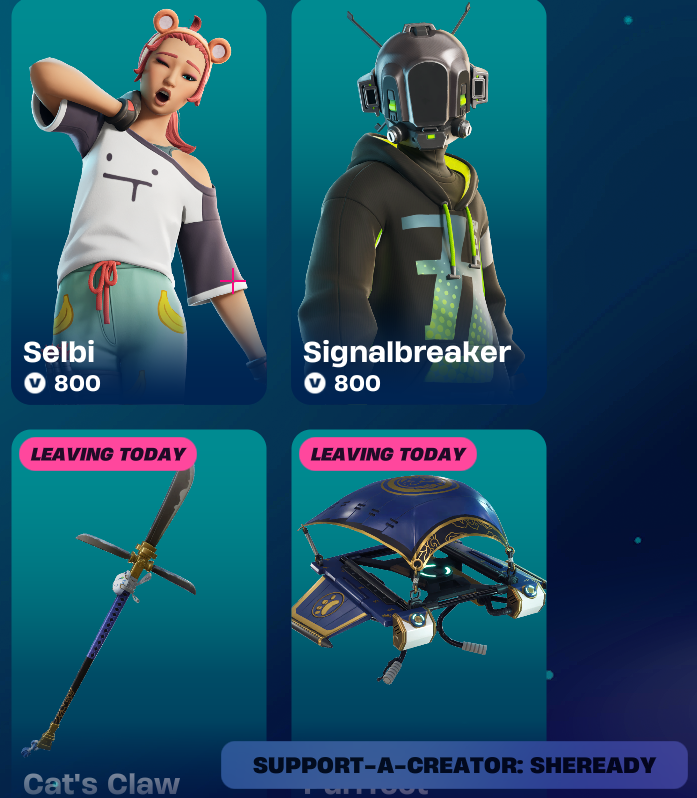 Yt_A1pHA_n1's tweet image. Code @code_sheready Gifted Myself Selbi Skin 800 vb 😉