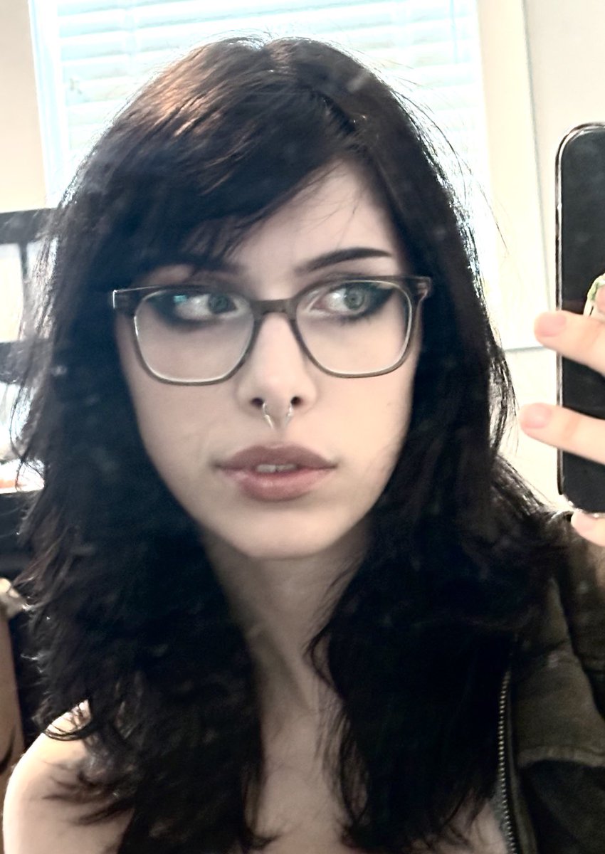 mothdevourer's tweet image. New glasses what do u think