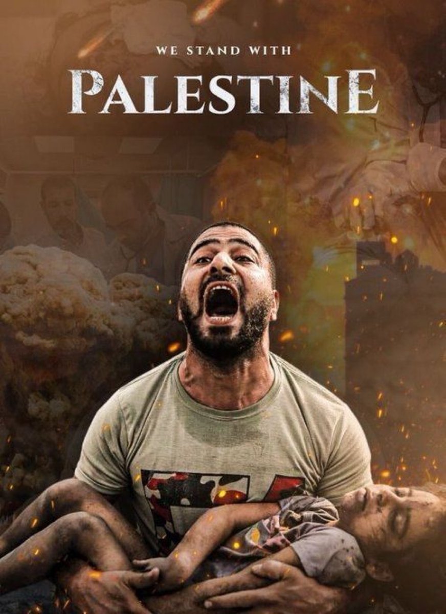 Don't stop talking about Palestine.