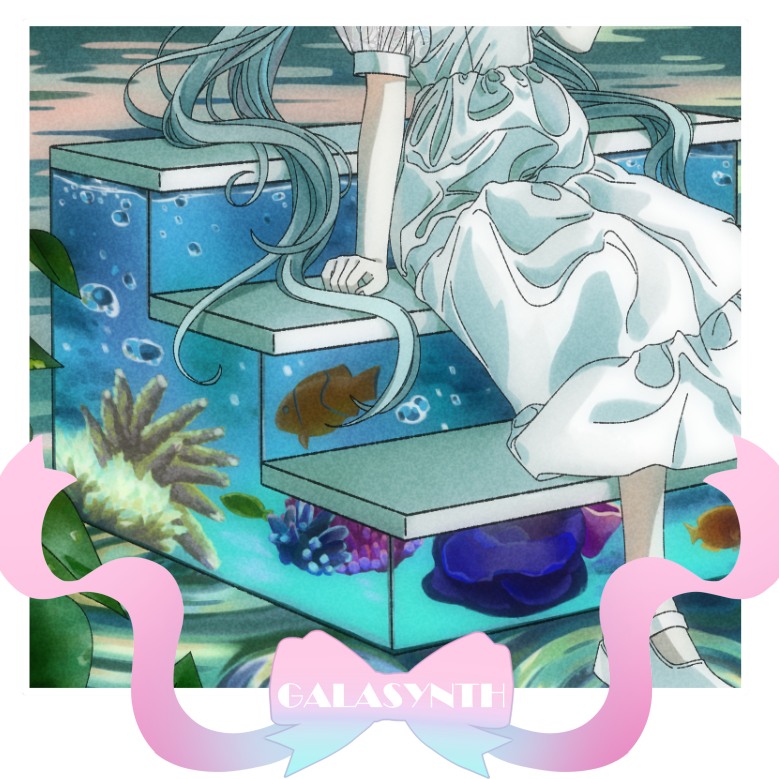 HEY EVERYONE! Galasynth was released today!!!!! Please take a look at my piece and everyone else's beautiful pieces, as  well!!