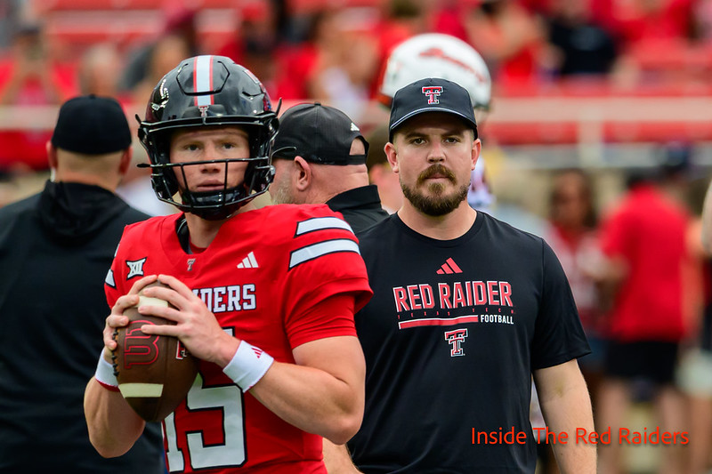 Joey McGuire directly following #TexasTech's 34-10 victory at Utah on QB Will Hammond balling out.

"The standard is the standard, if you're gonna wear the Double T and step on this football field you better play with Red Raider speed."