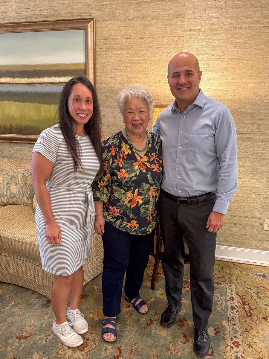 Grateful for dinner last night with the Honorable Martha Wong tonight. Fanny and I are blessed by her friendship and mentorship. Governor <a href="/GregAbbott_TX/">Greg Abbott</a> appointed her Chair of the Texas State Library and Archives Commission, and she continues to be a force in Republican politics.