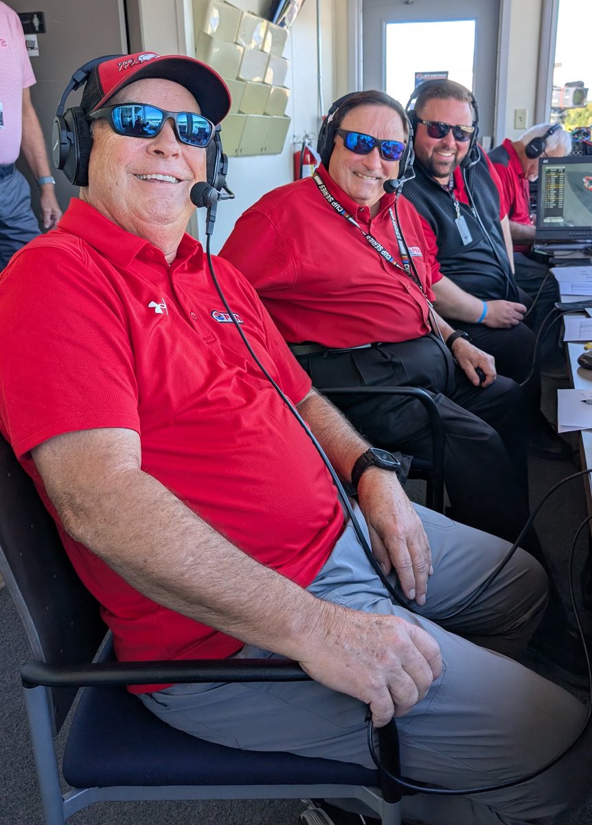 Shoutout to <a href="/RacingGuy/">Pat Patterson</a> for pinch hitting in the booth today alongside <a href="/GuruGarrow/">Mark Garrow</a> &amp; <a href="/NYeoman/">Nick Yeoman</a>!