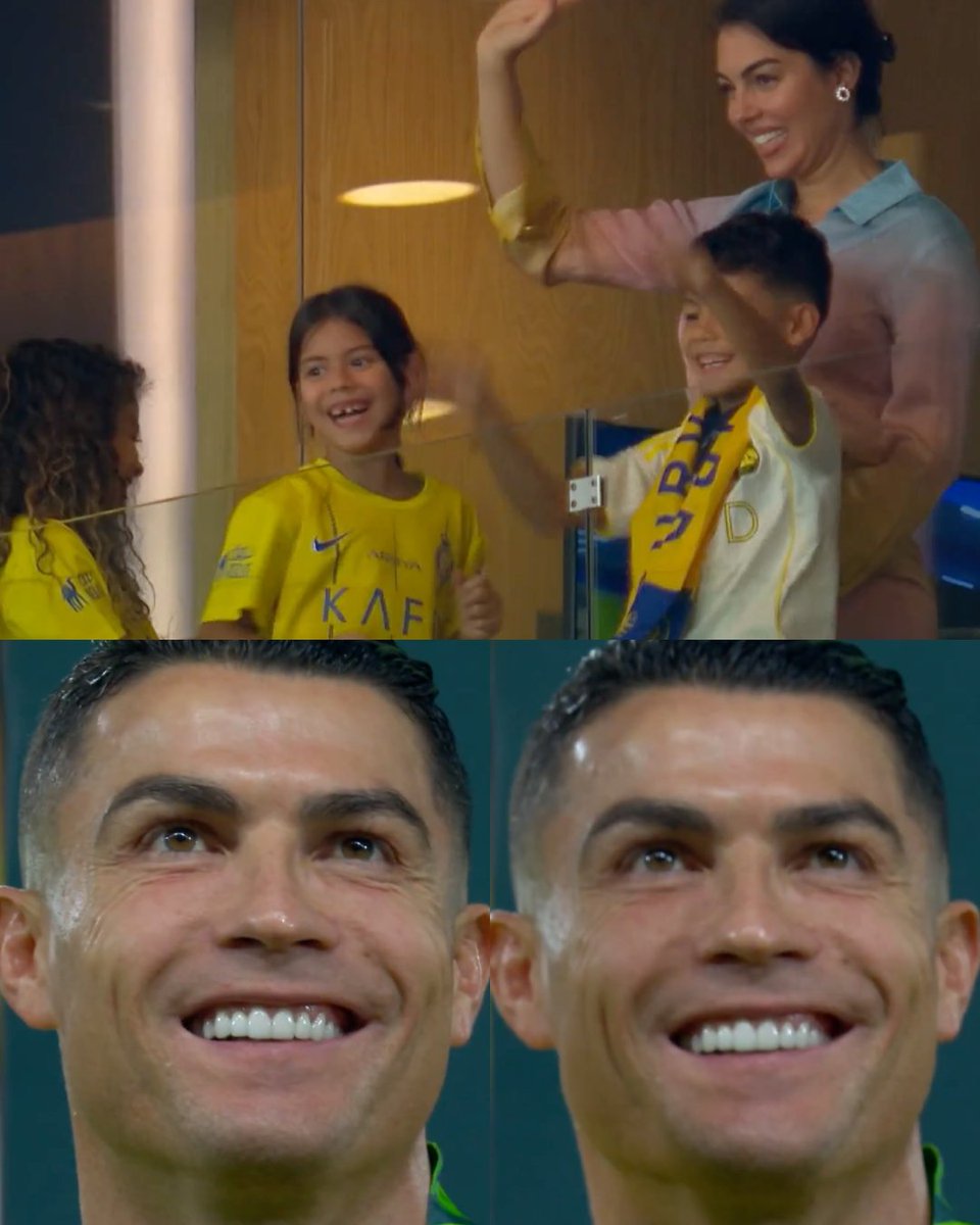 Cristiano Ronaldo alcanzó los ¡¡945 GOLES OFICIALES!! en su carrera profesional. Y sí, en el estadio lo acompañaron Georgina y sus hijos. Después de completar el fútbol en Europa, El Bicho está disfrutando a lo grande del camino a las 1000 anotaciones. La sonrisa de CR7 lo dice