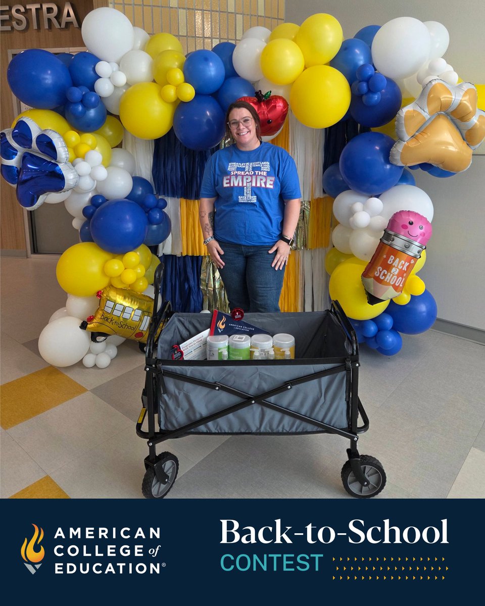 ACEedu's tweet image. Behind every successful classroom is a dedicated teacher. 🍎 

That’s why ACE spent this back-to-school season honoring #ACEAlumni educators with small tokens of appreciation. 

Claudia Barros, ACE partner engagement administrator, recently visited Sampson Howard Elementary…