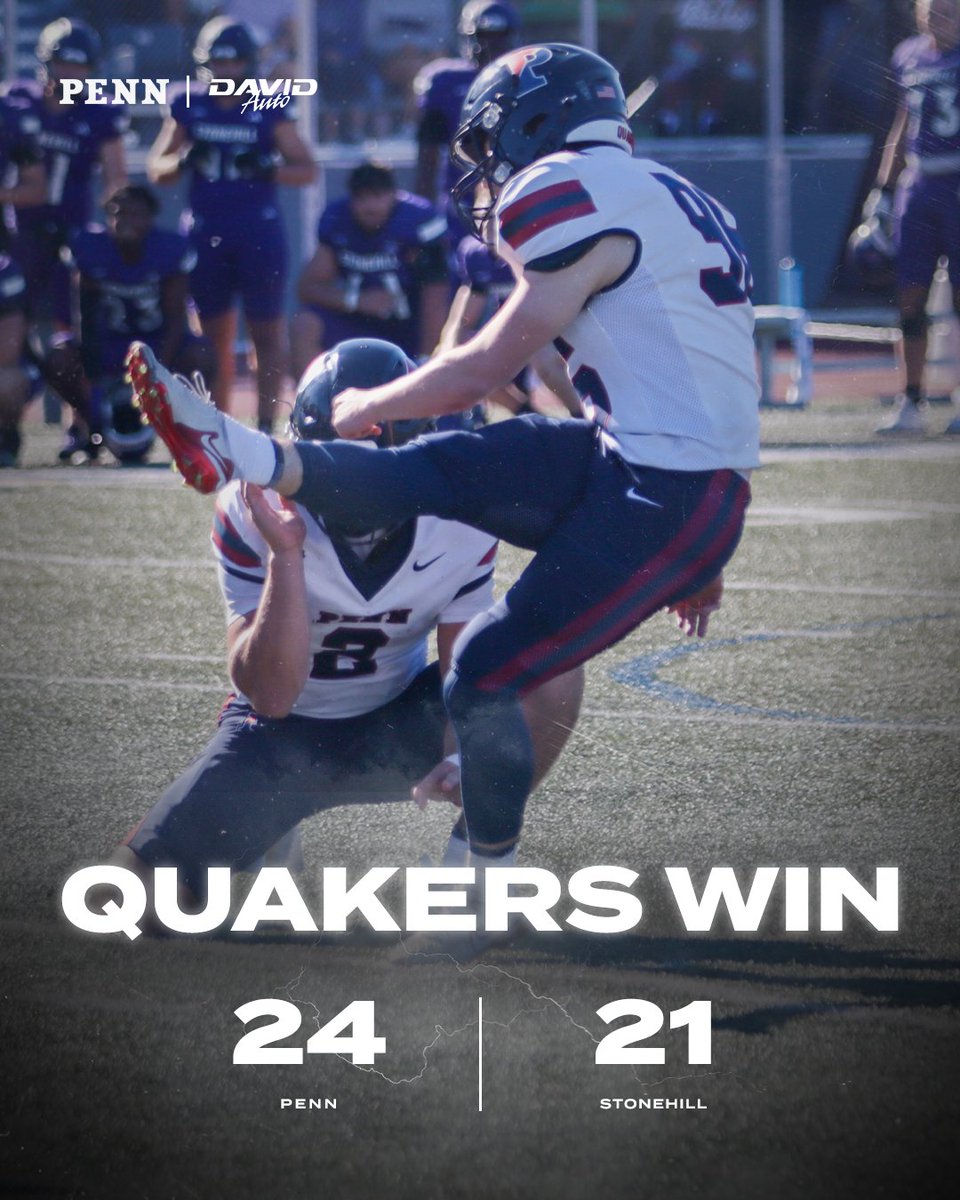 QUAKERS WIN A THRILLER!!!!!!!

#FightOnPenn x #BEGREAT