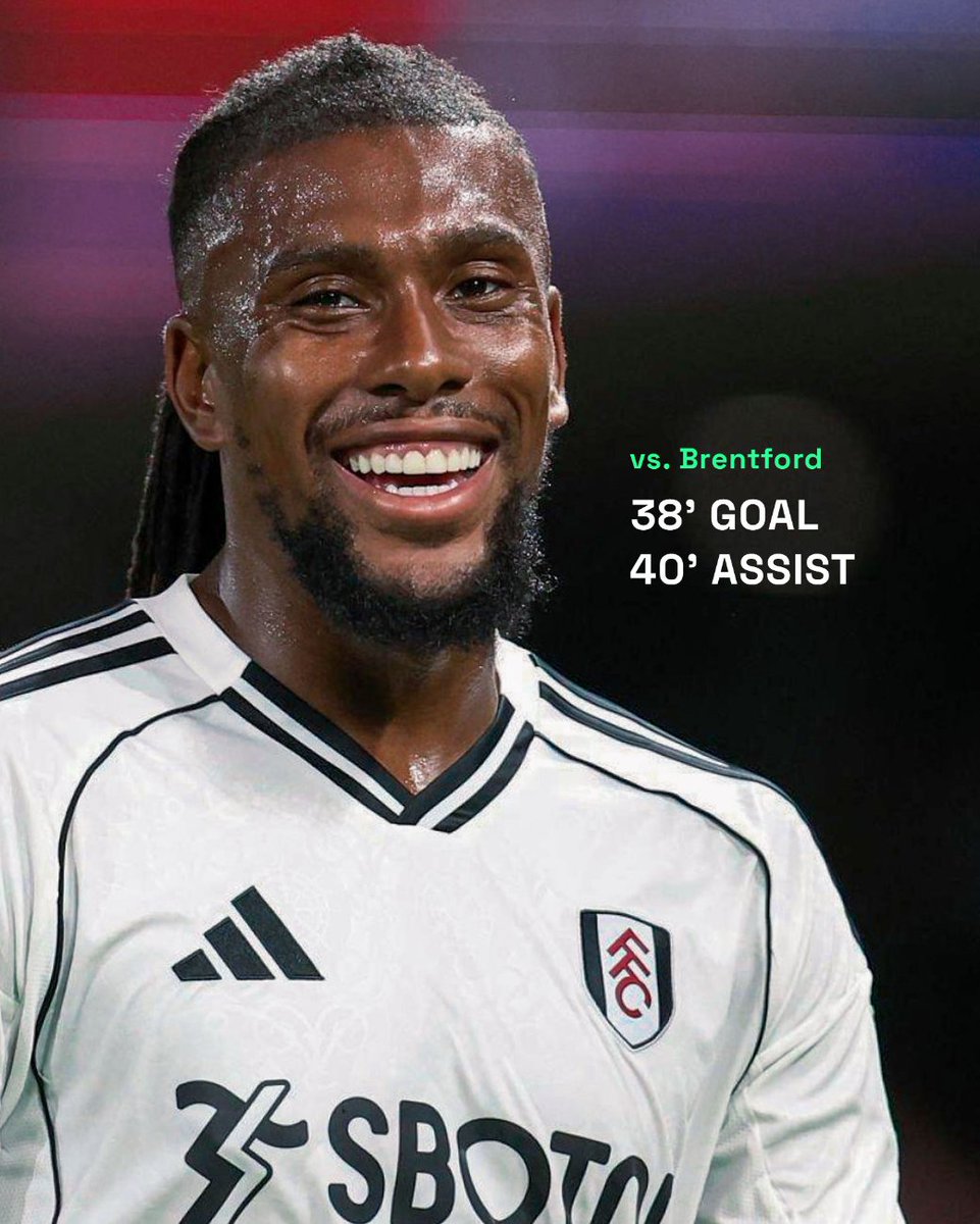 📊 A quick fire goal and assist from Alex Iwobi to help Fulham turn it around against Brentford.

🇳🇬 Where does he rank among Nigerians to ever play in the Premier League?
