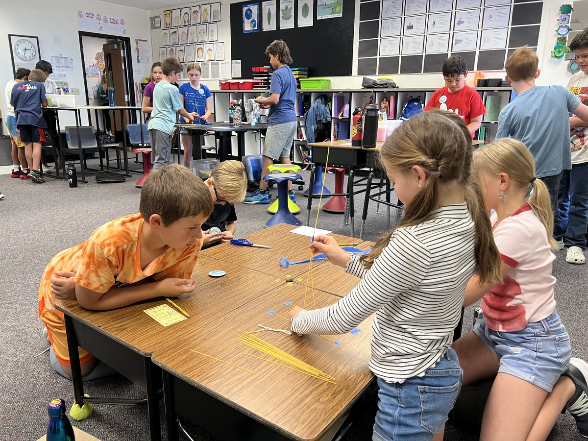 ClassroomD4's tweet image. Thank you Justin and Carlan, from @CLAconnect, for visiting with my #5thGrade students on Friday, explaining what you do, and then having them compete in a tower building contest. Informative and fun! @WashoeSchools