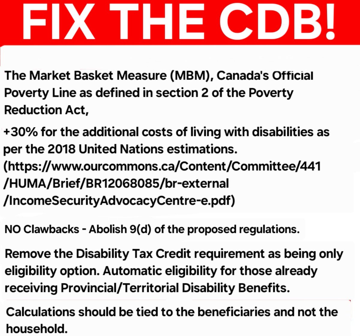 srollin's tweet photo. @MarkJCarney Does that include #Ableist/#Ableism?
Honour Pillar 1 of the @liberal_party's 2022 #DIAP, the @UN #CRPD #SDG, #ICESCR etc. and #FixTheCDB!
#AidNotMAiD #PWD #BarrierFree #NoDTC #NoClawbacks #MBMplus30 #canpoli #cdnpoli #cdnpolitics https://t.co/pypYEw2Pgs
