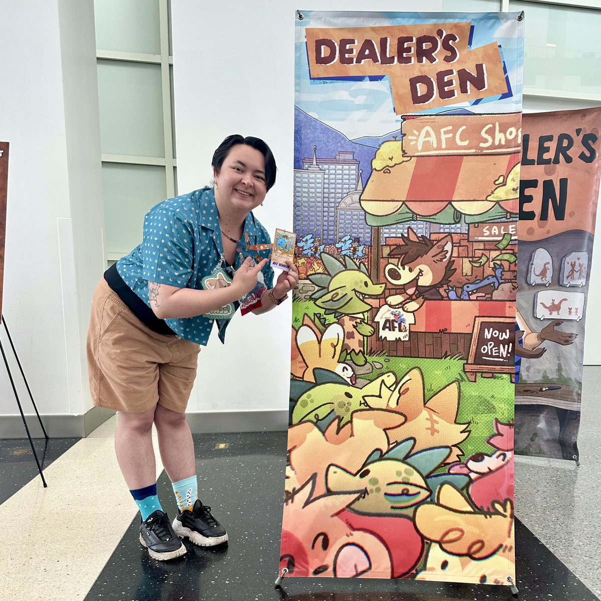 coolartcorner's tweet image. hey look! it’s my art @ #AFC2025 ‼️‼️