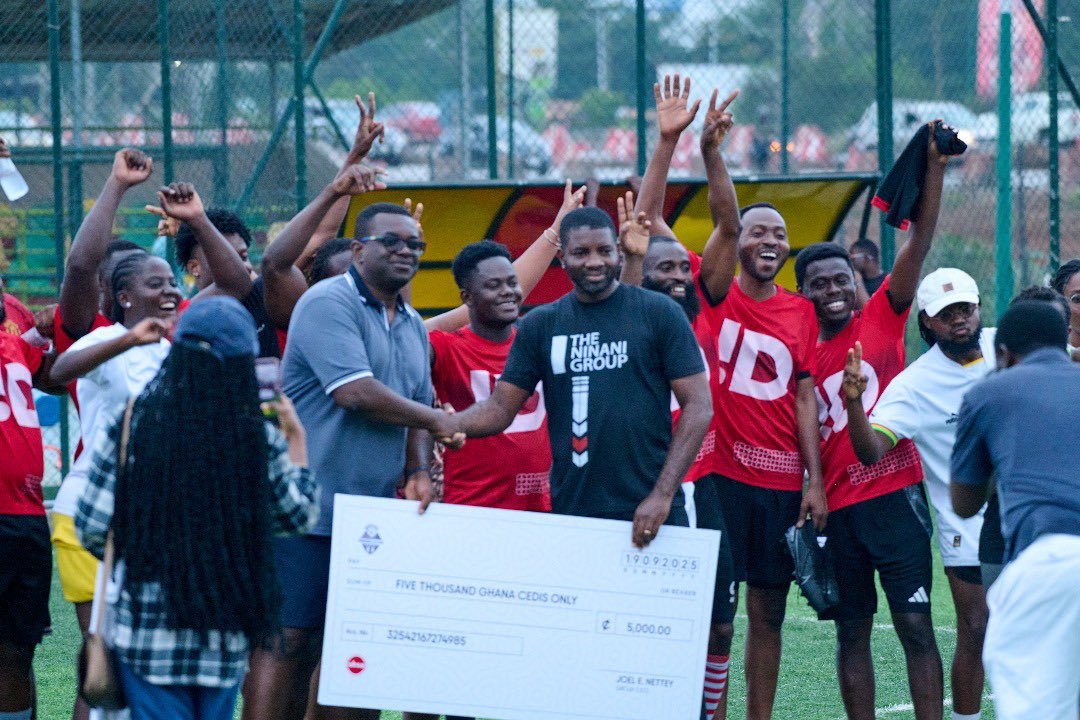 iD4Brandz's tweet photo. “ɛyɛ Action, ɛnyɛ kasa!” 🏆 We swooped the cup, dominated the NINANI Games, and still kept our steeze. Big love to all competitors—one people, one vibe. Congrats to ID for clinching the 2025 championship for the 2nd time!
#BrandID #NinaniGames #TeamID #Champions https://t.co/fDar1hqN0Y