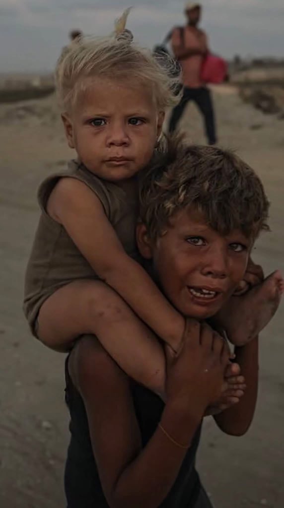 Acı o kadar büyük ki
Ne yazsam bu fotoğrafın yükünü taşıyamayacak…
Zulmü anlatmada yeterli olmayacak.
Kalbime oturdu…

#Gazze