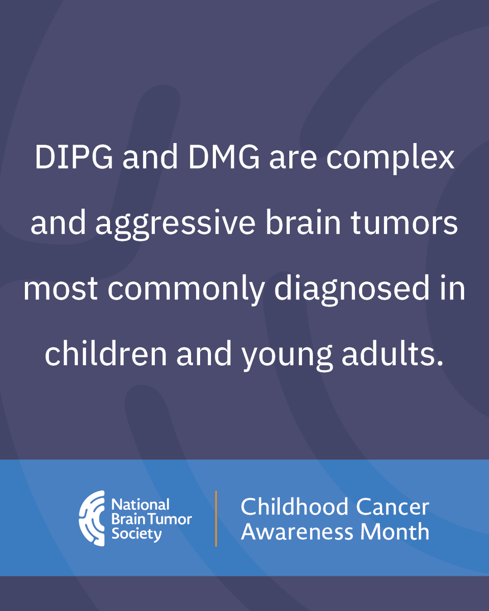NBTStweets's tweet image. Too many parents receive the devastating news that their child has been diagnosed with #DIPG or #DMG — aggressive #braintumors that affect one’s ability to swallow, speak, or move.

Learn more about the DIPG/DMG experience in our blog post: braintumor.org/news/lets-talk…

#CCAM