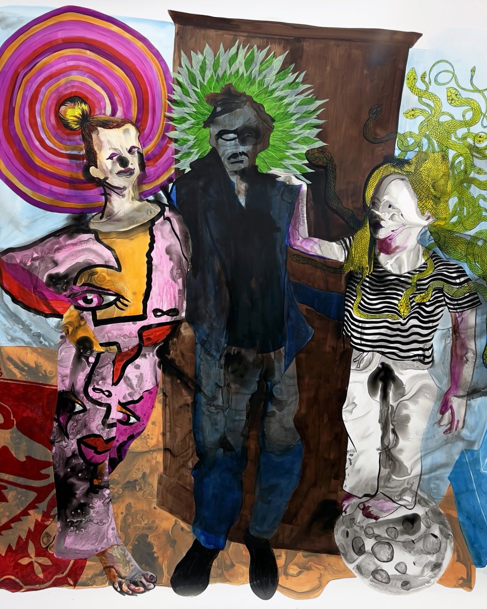 A translator of the everyday, a medium of ritual and routine. Monica Carrier’s world is one where the sacred meets the absurd. Commune with her art portfolio, on view now in PubLab 8.0.  larbpublab.org/2025/07/24/mon…