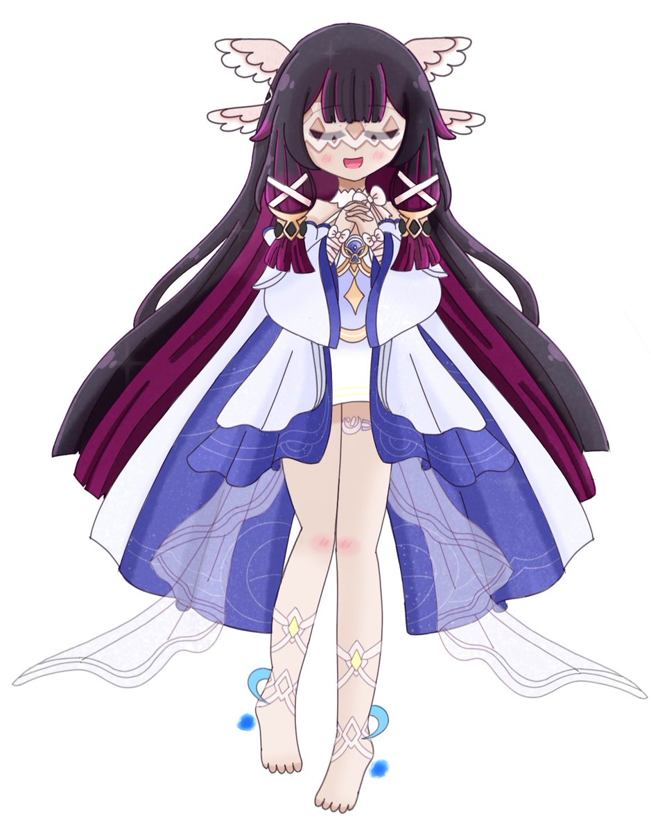 Remellu's tweet photo. August 1st vs September 20th

You can say I locked in after I got her 3d model 

#Columbina #コロンビーナ #GenshinImpact https://t.co/D9AYn7g2EH
