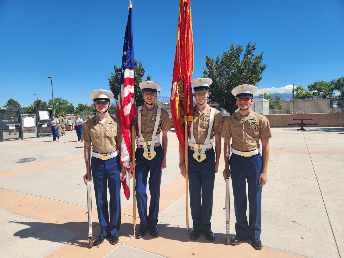 La Cueva MCJROTC Competing in the Early Bird competition today! <a href="/PrincipalLCHS/">La Cueva High School</a> <a href="/lacuevasenate/">La Cueva Senate</a> <a href="/LCHS_MTapia/">Melanie Tapia</a> <a href="/LCHS_MCJROTCMI/">LCHS MCJROTC</a>