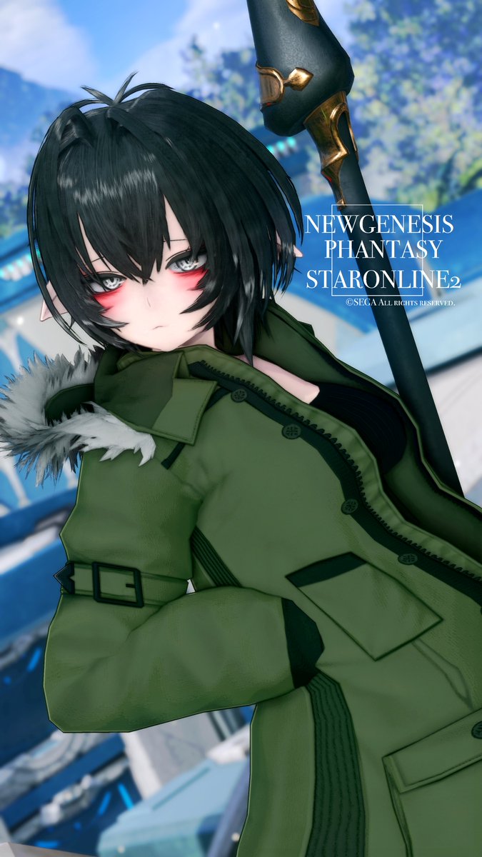 かっこいい
#PSO2NGS_SS