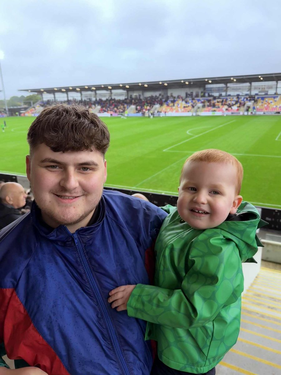 alagoz_ryan's tweet photo. My little man’s first game today and he loved it. He loved meeting the Yorkies and managed to get his first game certificate and shoutout.
Big thanks to the club, you’ve hopefully gained a lifelong supporter. I am one happy dad tonight.
@matt_uggla @YorkCityFC 
#ycfc https://t.co/Fxp3BZnjUK