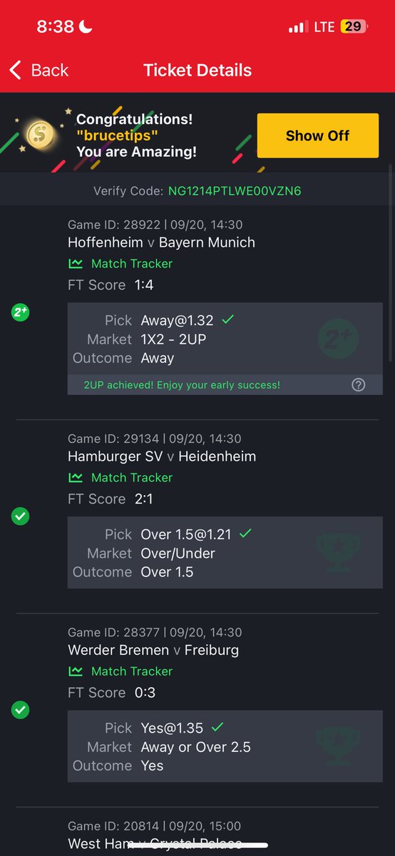 bruce_tips's tweet image. 20 odds boom from here
Congrats if you played