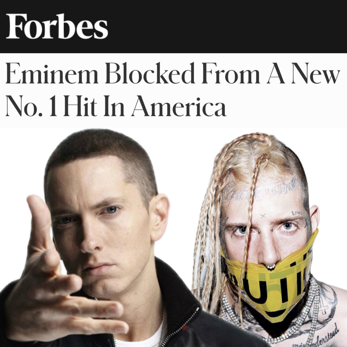 IAMTOMMACDONALD's tweet image. Forbes wrote a whole article on how we beat Eminem on the Billboard charts 🤯
Eminem was literally the reason I started rapping. This is a full-circle moment I would have never imagine when I was a kid!!!
THANK YOU GUYS!