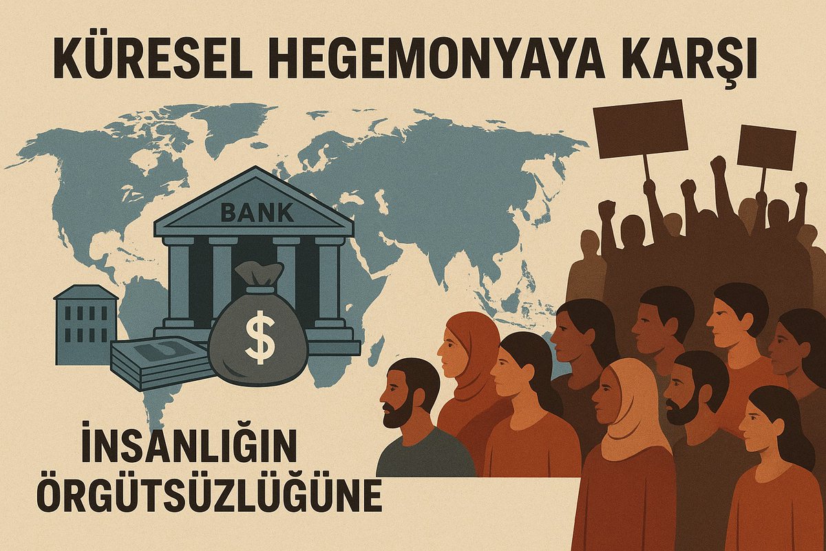 Küresel Hegemonya ve İnsanlığın Örgütsüzlüğü Üzerine Bir Düşünce Metni

Hazırlayan: Adnan Demir

1. Giriş: Dünyayı Saran Ağ

Bugün dünyada hâkim olan düzen, rastlantısal değil; sistemli, planlı ve mükemmel bir örgütlenmenin ürünüdür. Finans kapitalin küresel ağı, medya ve kültür