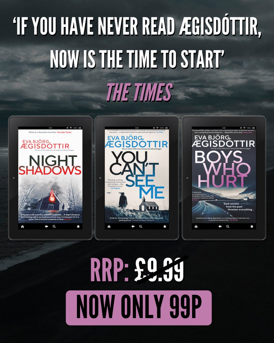OrendaBooks's tweet photo. #UK #eBook #Sale❄️
THREE books in @EvaAegisdottir's twisty, ADDICTIVE Forbidden Iceland #series are ONLY #99p on Apple!
🇮🇸 t V Cribb
❄️ #NightShadows https://t.co/DuxW2aVMZs
😱 #YouCantSeeMe https://t.co/5Uwg6odd7e
🔍 #BoysWhoHurt https://t.co/SiqSBJnJhQ
#BookX https://t.co/rbAkSQDLPq