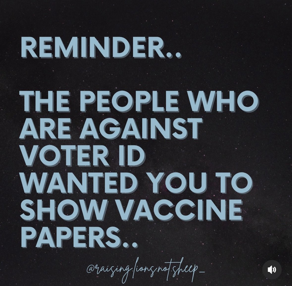 drummer0118's tweet image. Newscum is against voter ID.