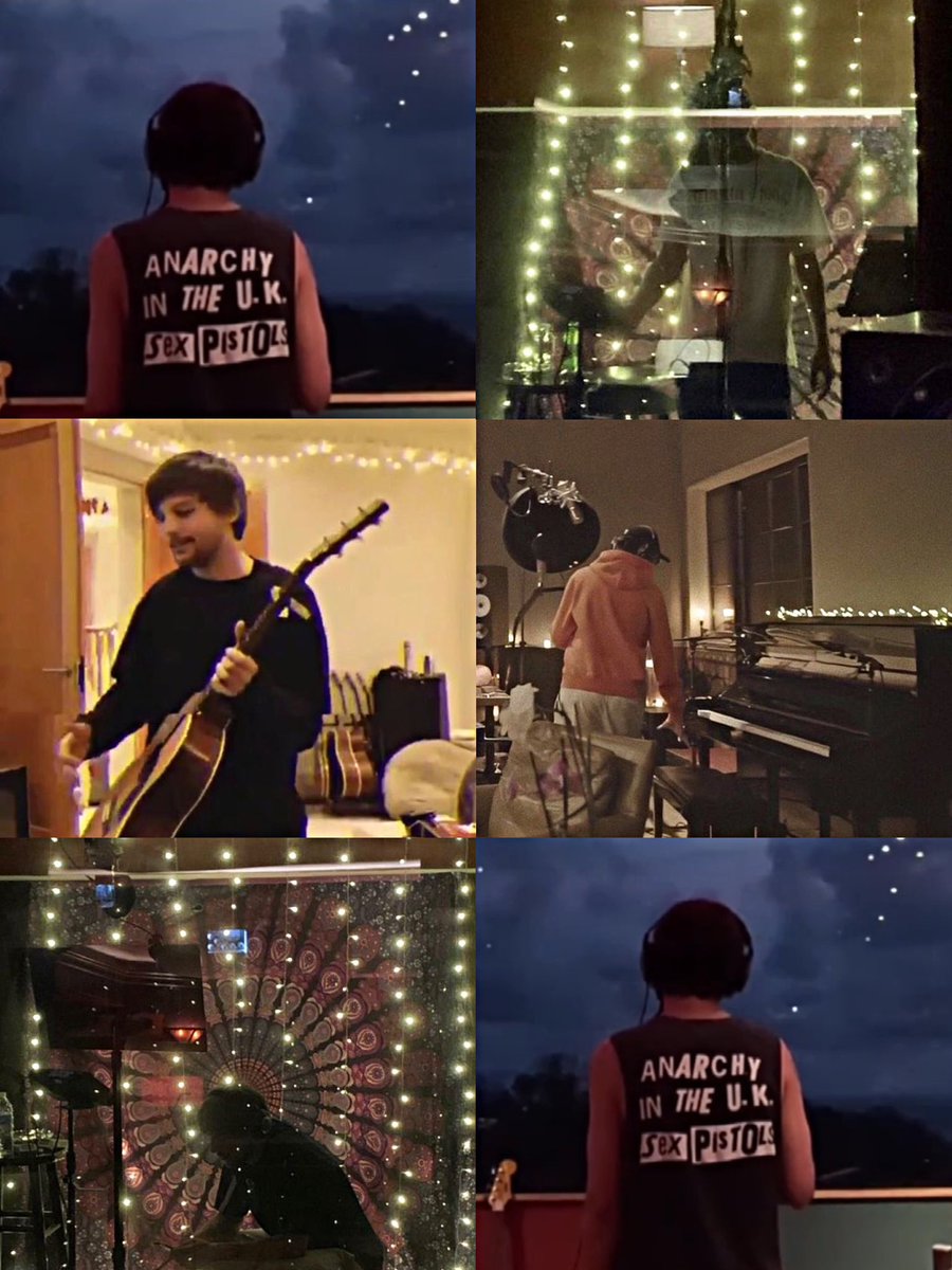 It's just louis and his fairy lights against the world 🤍