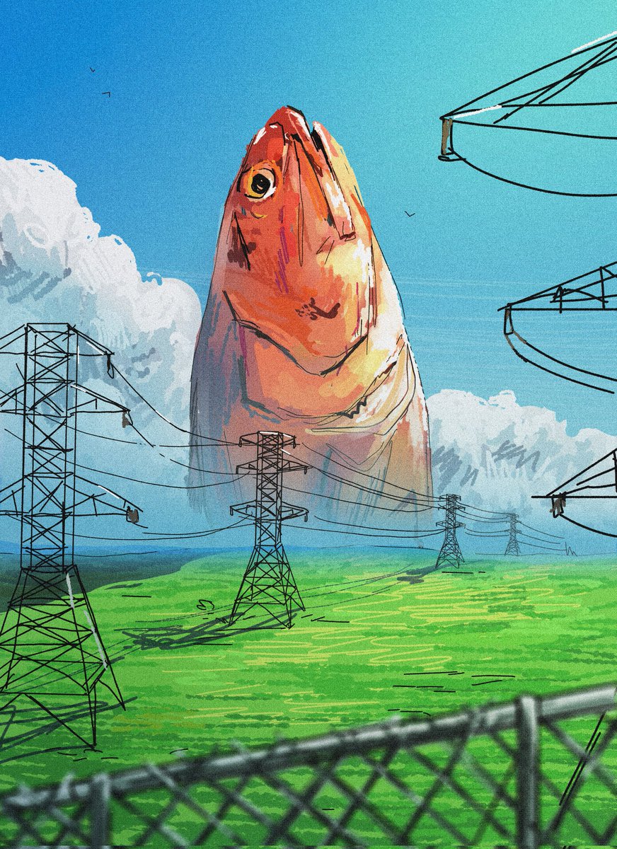 Next to the highway #digitalart