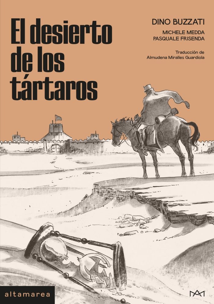 Uno de los pocos libros que he leído este año ha sido "El desierto de los tártaros". Hoy me he encontrado con la sorpresa de que hay existe su adaptación al cómic y que ha sido publicado en España por <a href="/Altamarea_Ed/">Altamarea Ediciones</a>