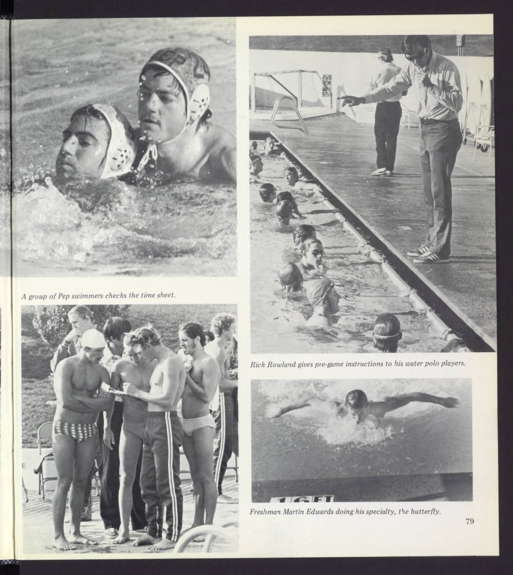 Happy 50th Birthday to @pepperdinemwp 🎂🎁

In 1975, Pepperdine hosted its first-ever water polo match! 

This week, inaugural team member Steve Blankenship returned to campus on Founder’s Day sporting his robe and spoke to the 2025 team about his experience and having President