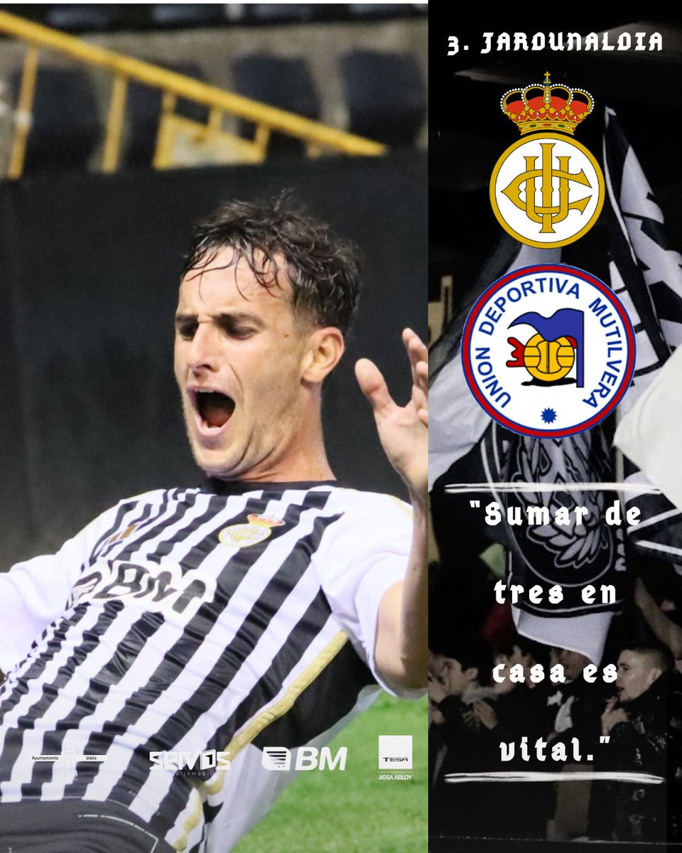 🎤Rueda de prensa de <a href="/itellechea96/">Ignacio Tellechea</a> posterior al encuentro entre el Real Unión y la <a href="/UD_Mutilvera/">U.D.Mutilvera</a>.

🗣️" Sumar de tres en casa es vital."

📎youtu.be/JI2f7Y8snE8

#MásUniónqueNunca🤍🖤