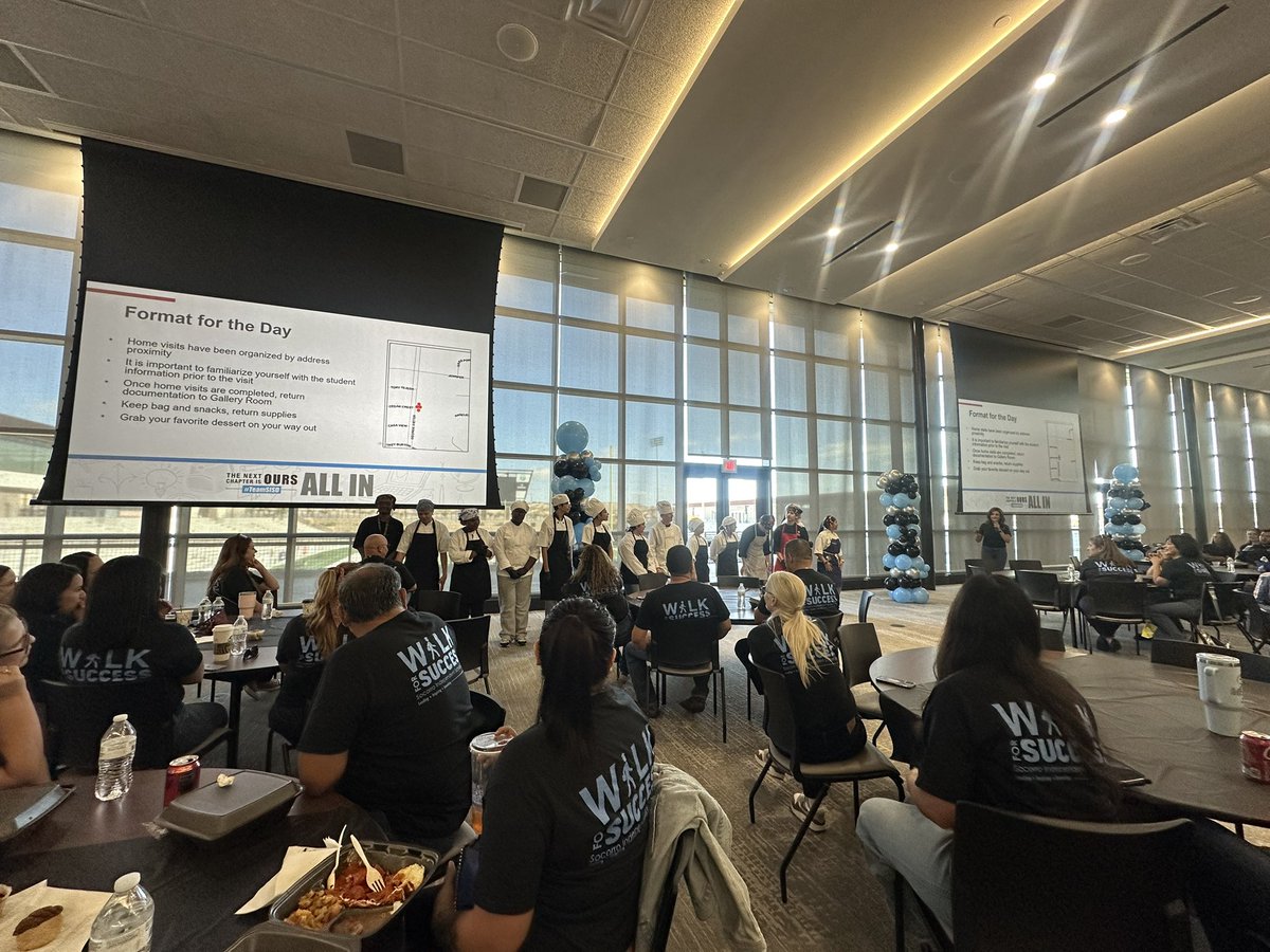 A successful Walk for Success today! 🎉
Great turnout, amazing educators supporting our community! Proud to represent Socorro ISD.
<a href="/Butler_ES/">Rosa M. Chavez</a> 
#TeamSISD