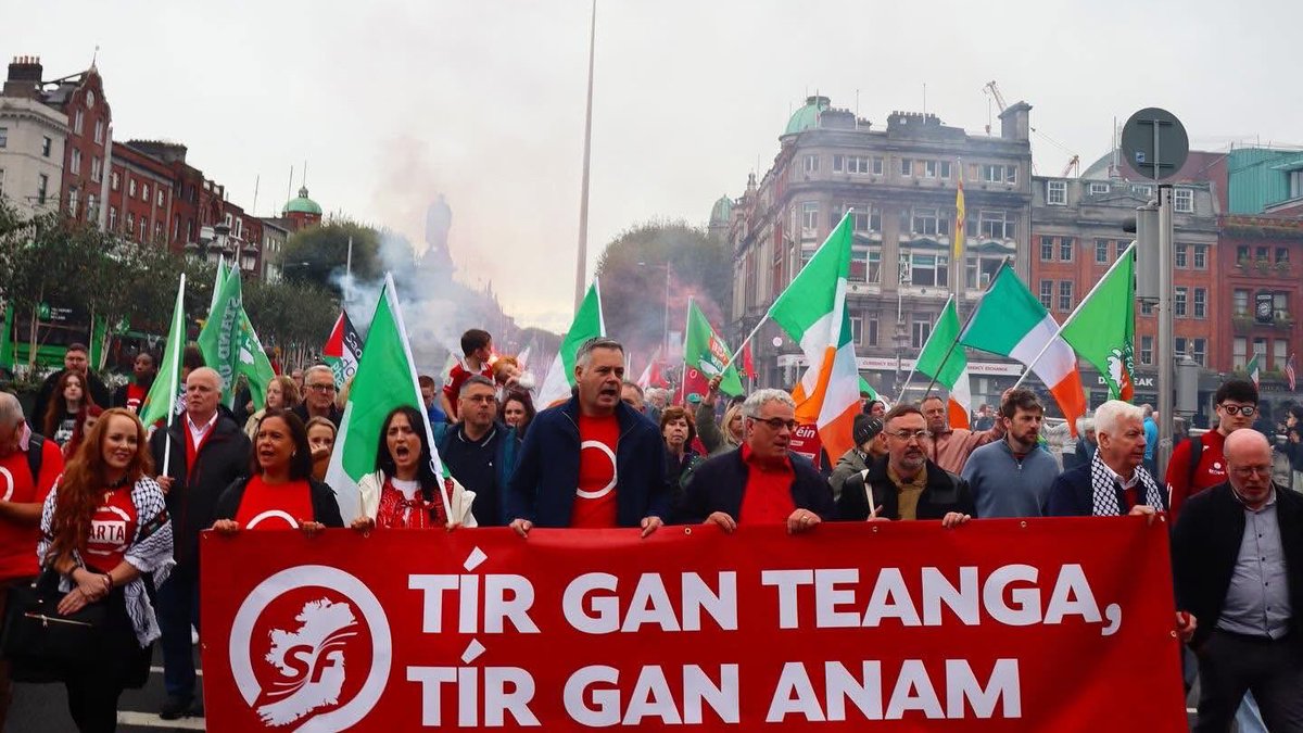 My full support and solidarity to the thousands who marched in Dublin today in support of equality and fairness for the Irish language.

This is an exciting moment, as the Irish language continues to thrive in communities across Ireland.

But there can be no room for complacency