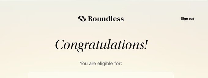 rodriges332's tweet photo. Just checked my boundless airdorp allo. 

Check yours: https://t.co/zVq1jeVdrk

How many $ZKC did you get?

$ZKC #boundless #airdrop https://t.co/GQO1Dx6fsB