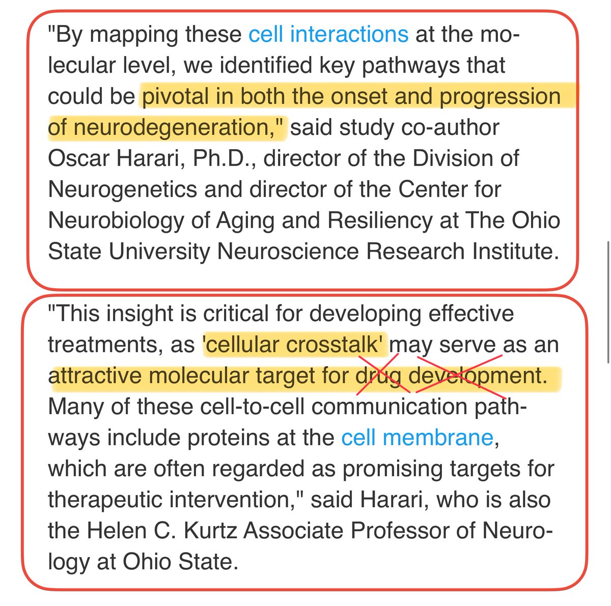 New Alzheimer’s article: the headline isn’t plaques or tangles INSTEAD it’s broken crosstalk between neurons and microglia. That’s the REAL STORY!

Doc, why should I care?
Because if that signal dies, the cleanup never comes. Plaques don’t just “show up.” They’re what happens