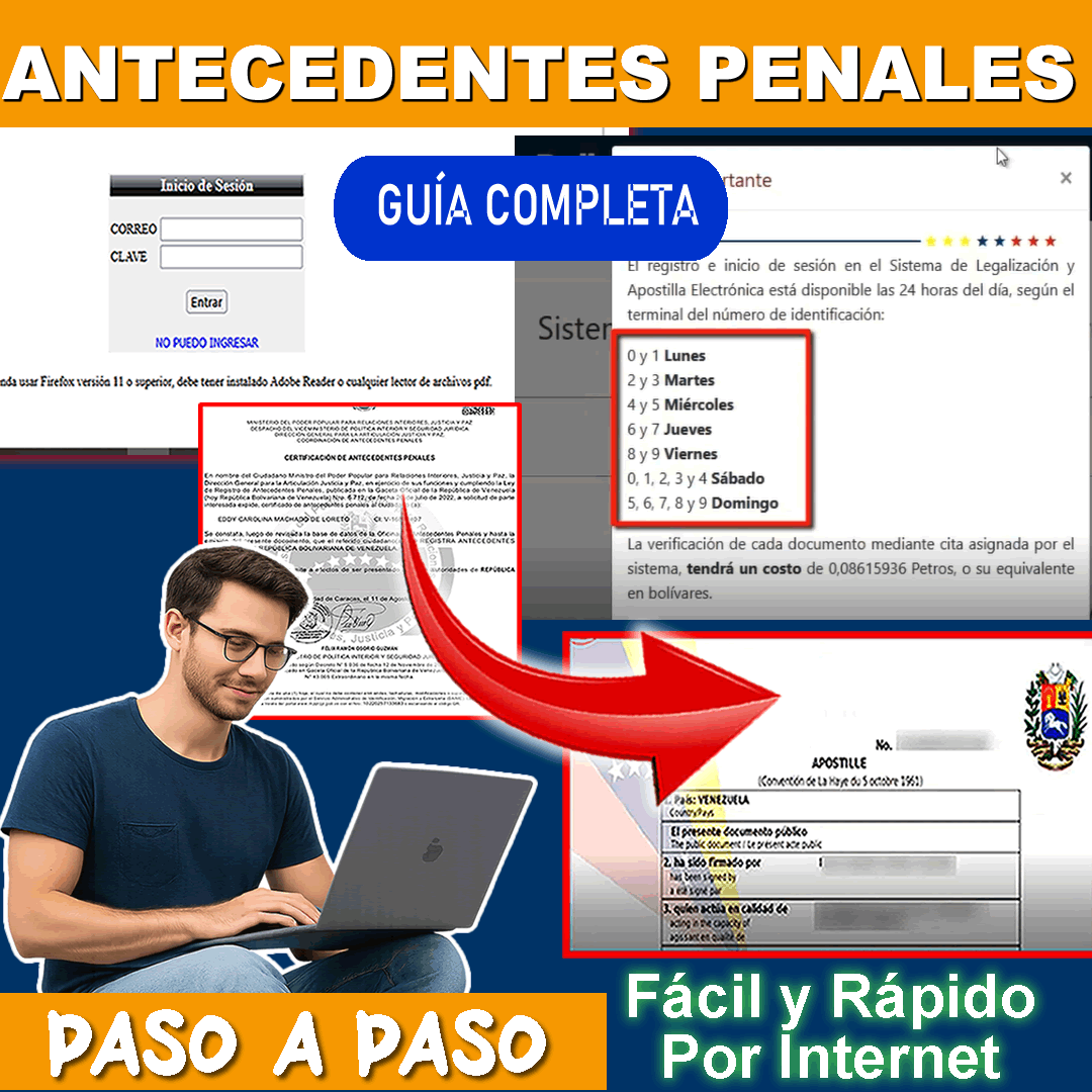 AnimedyTutorial's tweet image. ✅¿Necesitas Antecedentes Penales de Venezuela y Apostillarlos? Preparé una GUÍA COMPLETA con todos los pasos, requisitos y consejos para evitar errores Míralo aquí 👉youtu.be/vQ6NniL6hEc
#antecedentespenales #apostilla #venezuela