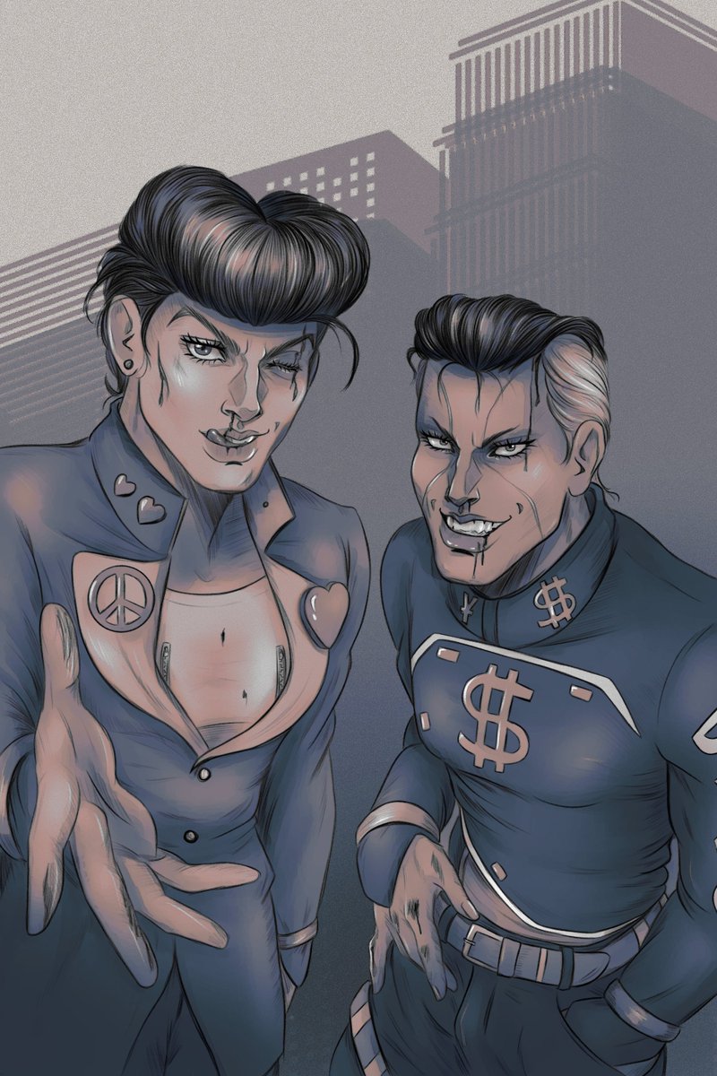 I drew them again after a million years.