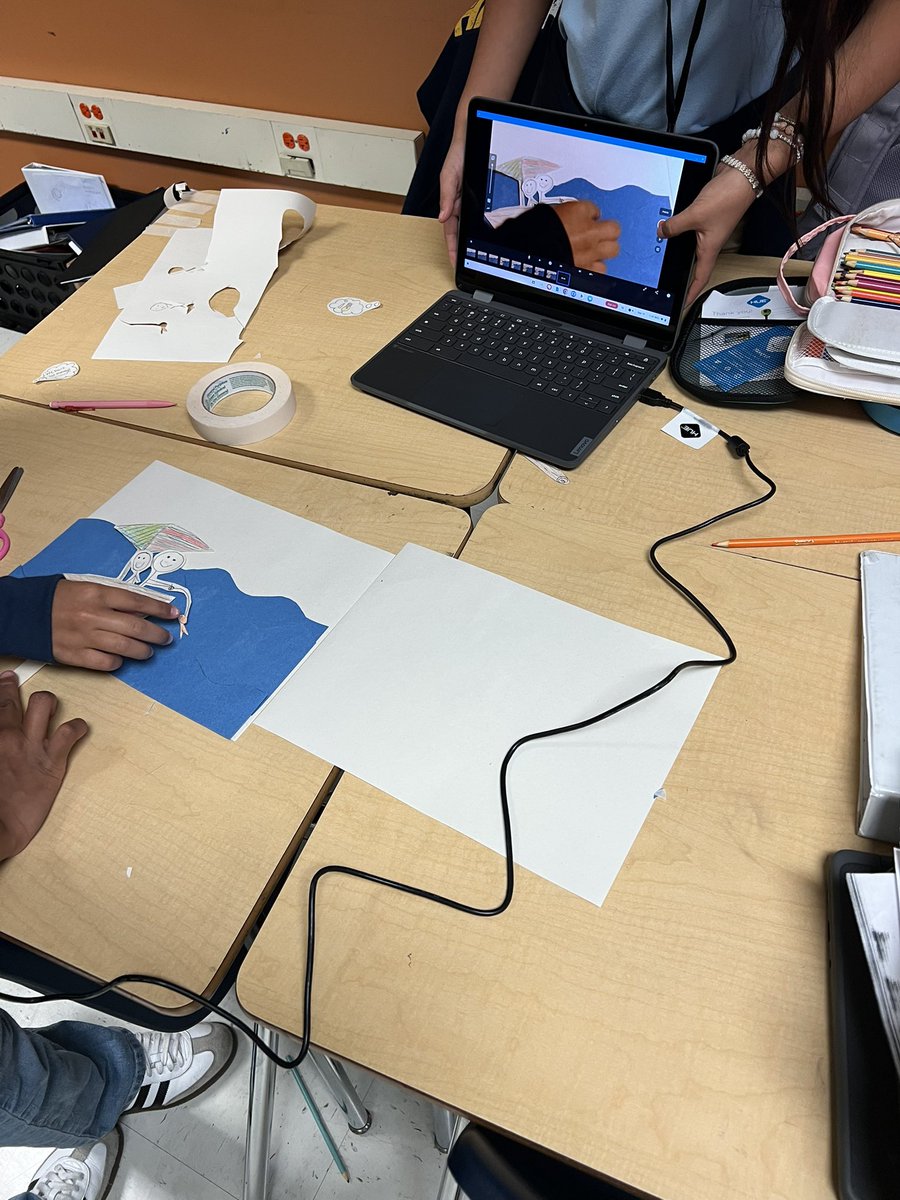 netzerolibrary's tweet image. It was great seeing history and STEM come together in Mr. Aldape’s classes this week! Students explored the challenges the colonists faced, came up with solutions, and shared their learning through stop-motion animation. Student focus and engagement were through the roof!