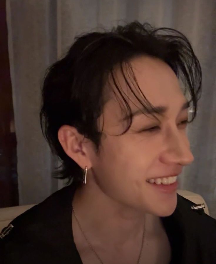 I’m still here, thinking about his gorgeous smile