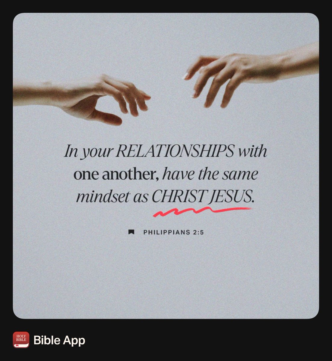 “do not merely look out for your own personal interests, but also for the interests of others. Have this attitude in yourselves which was also in Christ Jesus,”
Philippians 2:4-5 NASB1995
bible.com/bible/100/php.…